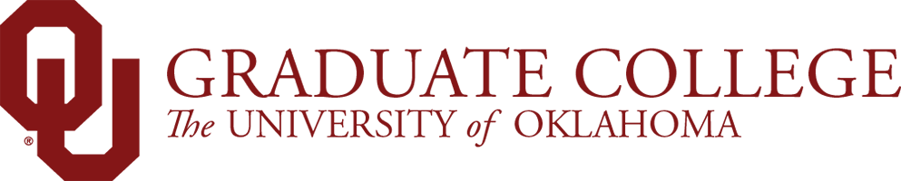 Graduate Admissions, The University of Oklahoma website wordmark